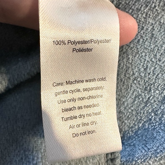 Daydream Berkshire XL VelvetLoft Soft Teal Hood Floor Length 48" Cozy - Picture 7 of 10